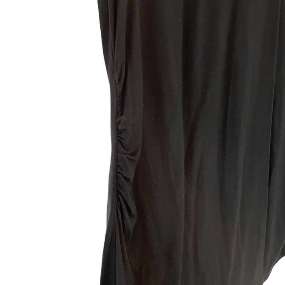 Skies Are Blue Maternity Short Sleeve Top Black - Picture 4 of 10